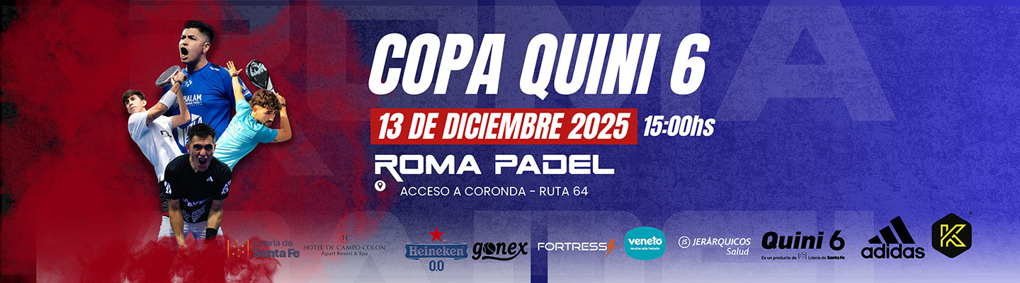 Copa Quini 6 - Roma Padel